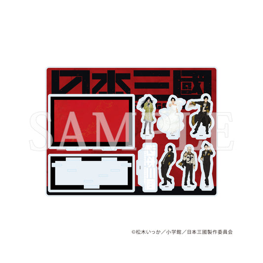 【予約商品】【2026年10月上旬以降順次発送予定】TVアニメ『日本三國』アクリルジオラマ 01/集合デザイン(公式イラスト)