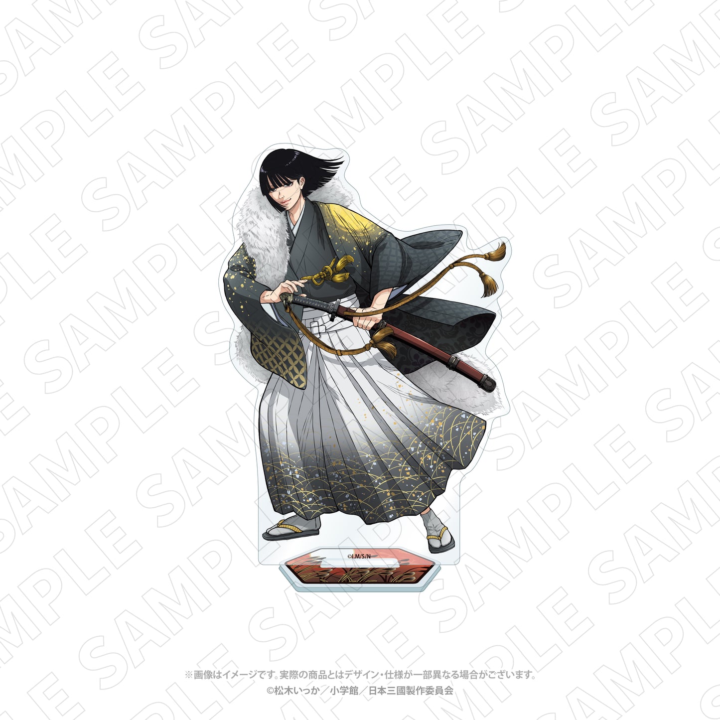 【予約商品】【2026年7月上旬以降順次発送予定】TVアニメ『日本三國』キャラディショナルトイ 描き下ろし花札柄アクリルスタンド（阿佐馬芳経）