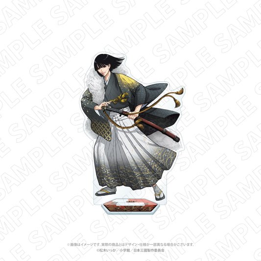 【予約商品】【2026年7月上旬以降順次発送予定】TVアニメ『日本三國』キャラディショナルトイ 描き下ろし花札柄アクリルスタンド（阿佐馬芳経）