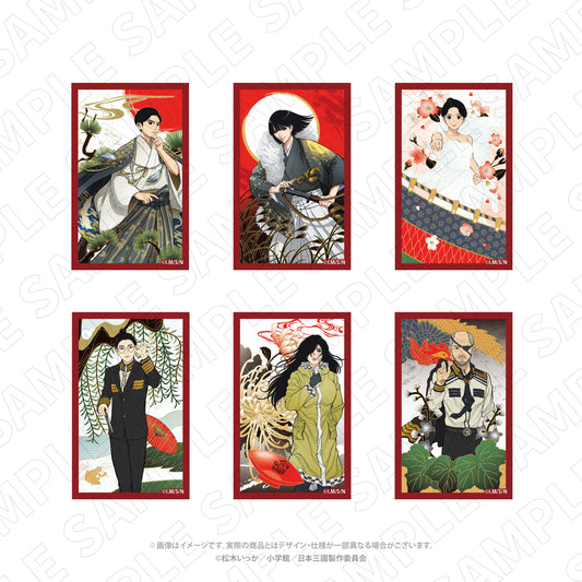 【予約商品】【2026年7月上旬以降順次発送予定】TVアニメ『日本三國』トレーディング花札柄アクリルブロック BOX（全6種）