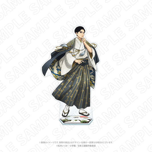 【予約商品】【2026年7月上旬以降順次発送予定】TVアニメ『日本三國』キャラディショナルトイ 描き下ろし花札柄アクリルスタンド（三角青輝）